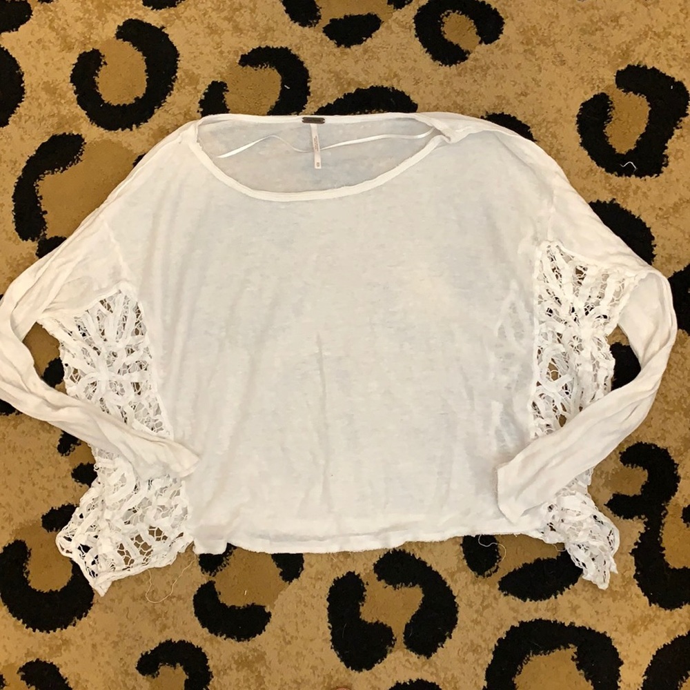 Free People Lace Long Sleeve